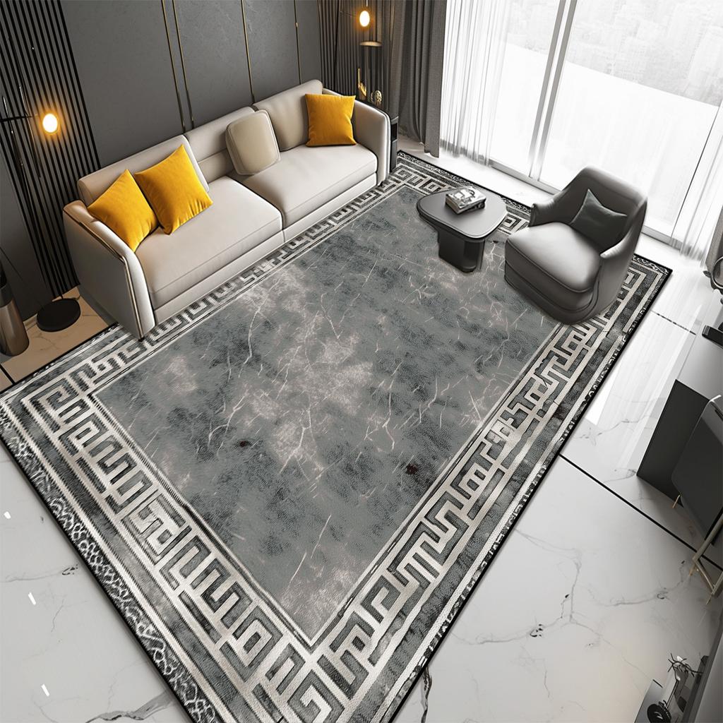 Ковры в новом скандинавском стиле для гостиной, серый, фиолетовый, современный декор комнаты, большой ковер для дома, нескользящий коврик для входной двери, тапете для спальни