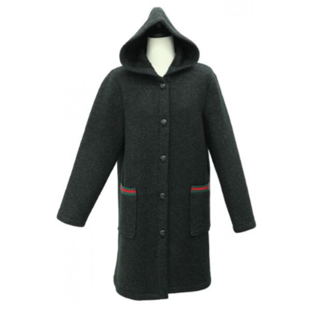 Shiz Madam Hooded Coat With Pockets J31604