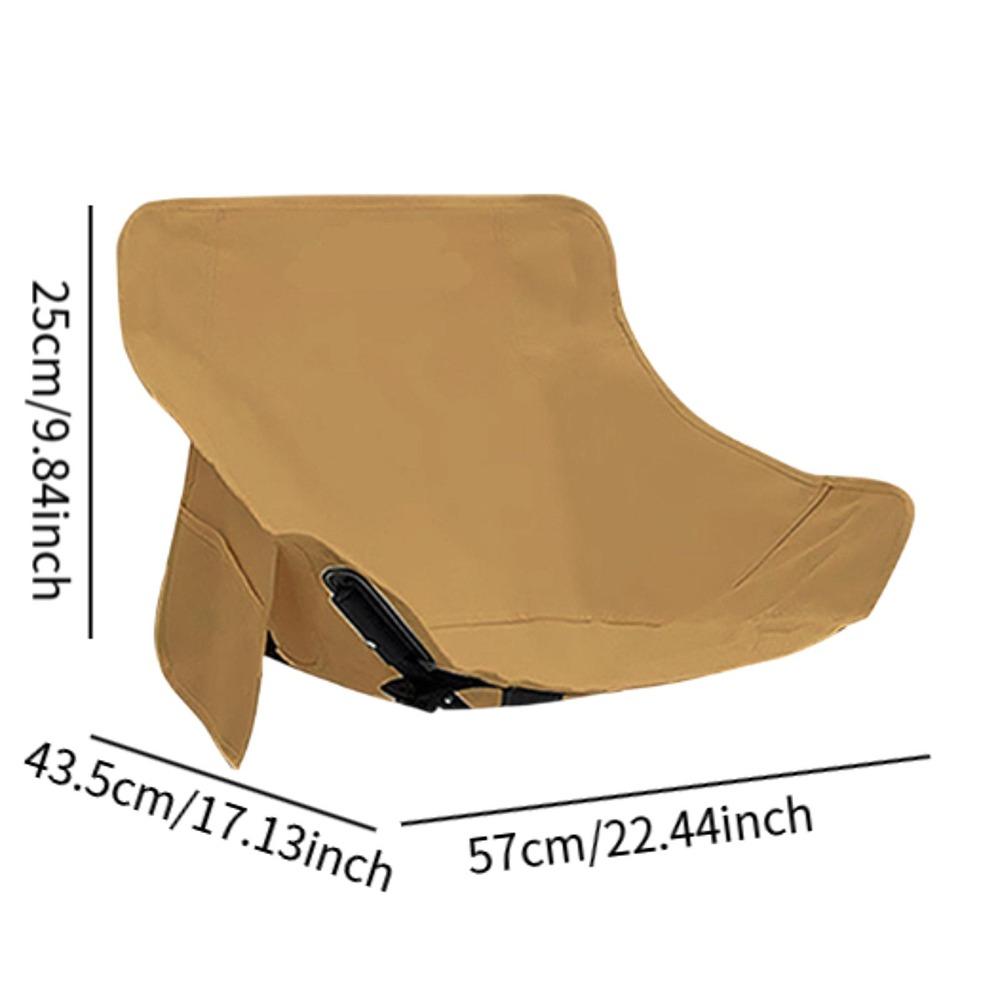 Breathable Moon Chair Replacement Fabric Thickened Seat Cover  for Outdoor Fishing Backyard