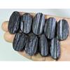 416Cts.Natural Black Tourmaline Oval Shape Cabochon Loose Gemstone 09Pcs Lot C-347