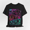Colorful Anime-Inspired Huntrix Outline Unisex Tee, Graphic Tee, Casual Wear