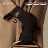 Women's Warm Sheepskin Leather Gloves