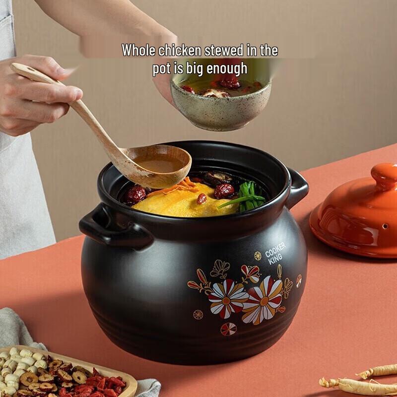 COOKER KING Эмалированная кастрюля-жаровня 5 л