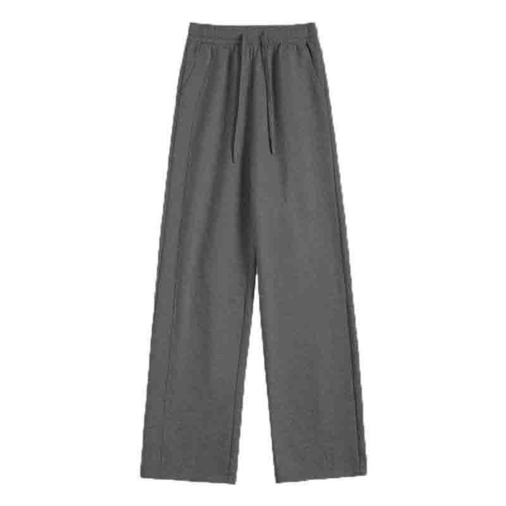 Drawstring Loose Sports Pants High Waist Casual Pants Women Comfortable Wide Leg Pants  Streatwear