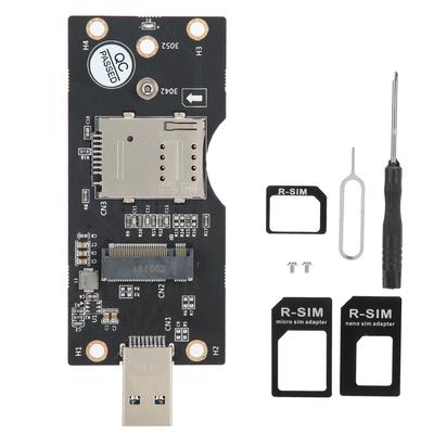 Переходник M.2 на USB 3.0 Riser Card со слотом для SIM-карты Компьютерные аксессуары Key B NGFF