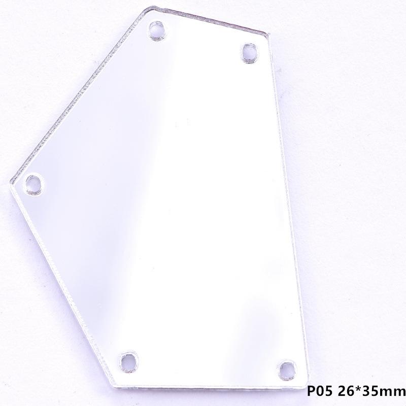 Акриловая ручная шовная дрель, зеркало специальной формы с плоским дном, сделай сам, украшение одежды, ювелирные изделия, зеркальные аксессуары, шовная дрель