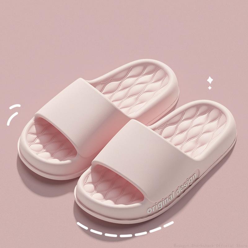 2023 Trend New Summer Men Slippers Eva Soft Bottom Cloud Slides Light Beach Shoes Male Indoor Outdoor Sandals Thick Sole Slides
