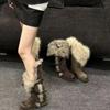 Shoe Utopia 2025 Зимние Русские Высокие Пакл Толстый Флис Модные Теплые Снегоступы