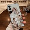 Сделай сам индивидуальный прозрачный чехол из ТПУ для телефона Samsung Galaxy S25 S24 S23 S22 S21 S20 S10 S9 Note 10 20 ULTRA PLUS FE PRO 4G 5G