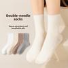 5 Pairs of Women's Spring and Autumn Middle Tube Month Pile Socks