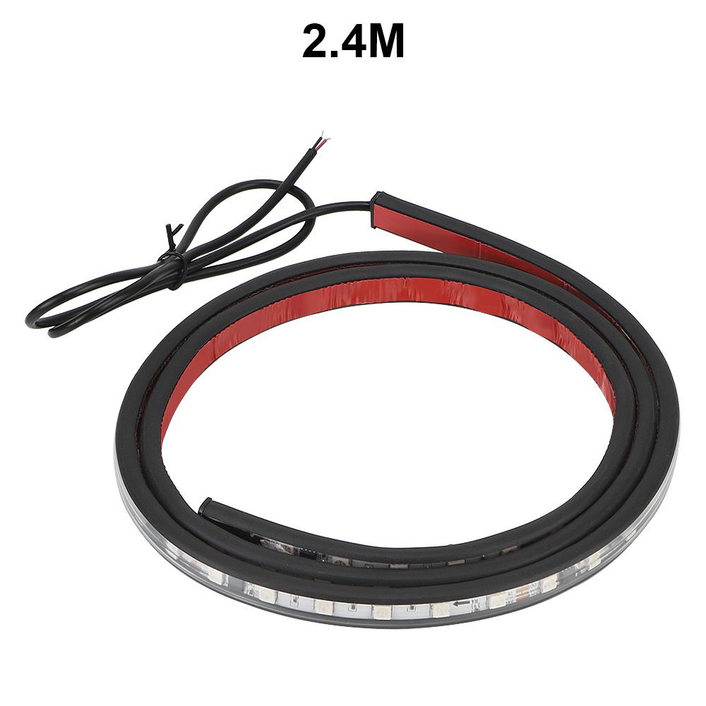 24 В атмосферные лампы для крыши грузовика RGB цветная гибкая светодиодная лента 1-2,4 м