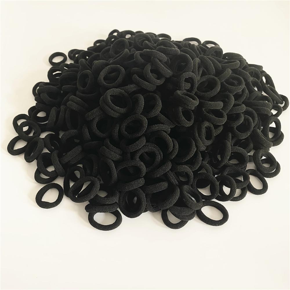 50/100Pcs Hair Bands for Children Colorful Nylon Scrunchie Hair Ties Rubber Band Kids Elastic Hair Leagues Girl Accessories