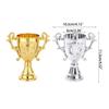 Trophies Cup Candy Box for Sports Wedding   Birthday Cup Candy Jar Cookie Container Trophies Centerpieces 12PCS