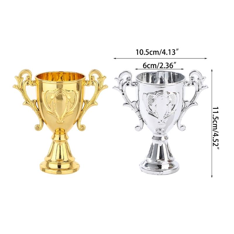 Trophies Cup Candy Box for Sports Wedding   Birthday Cup Candy Jar Cookie Container Trophies Centerpieces 12PCS