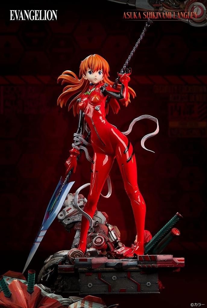 Star Space Evangelion Wonder Statue Shikinami Asuka Langley Scale Polystone PVC Painted Finished Figure 1/4