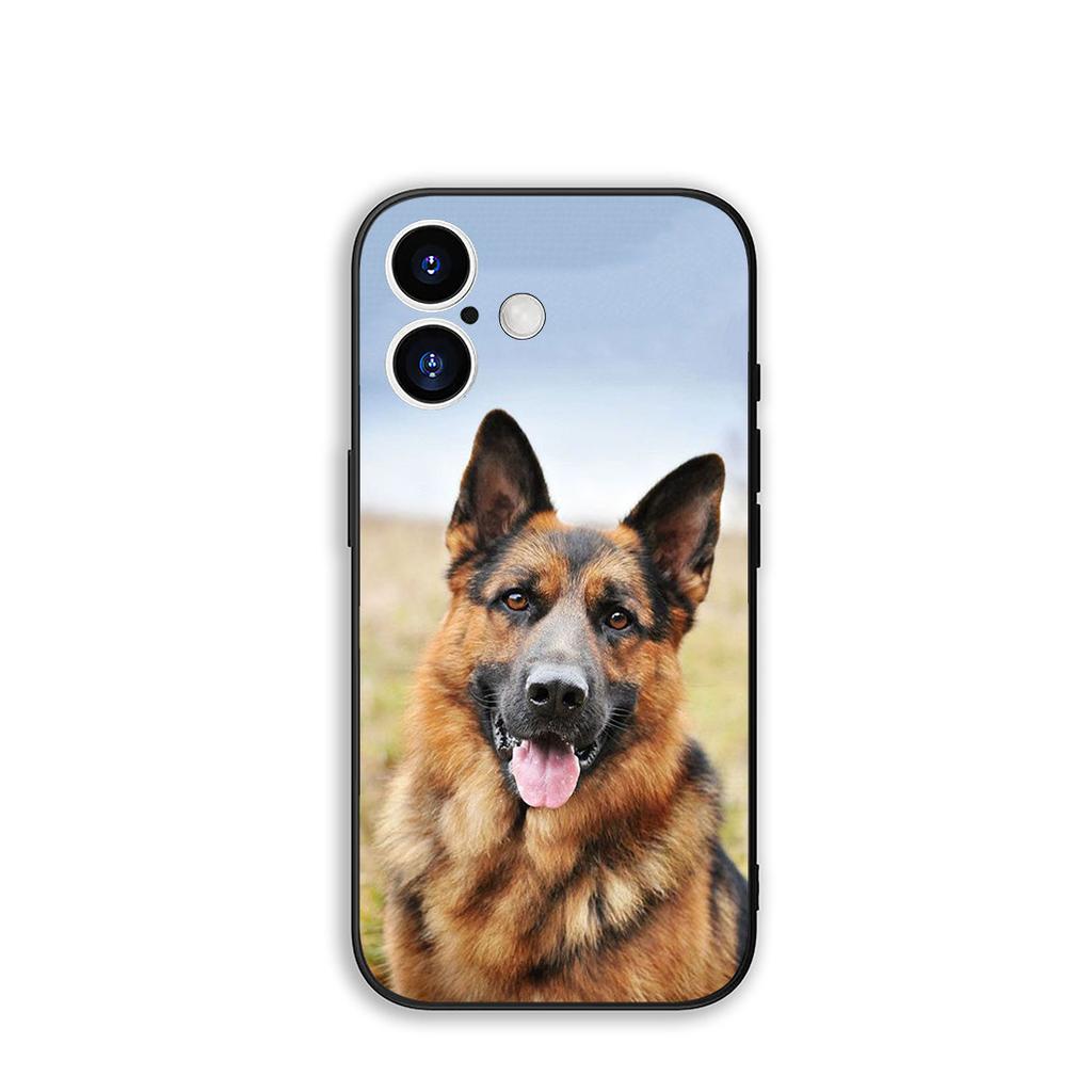 Для Samsung Galaxy A25 A37 A57 A12 A14 A31 A41 A50 A51 A70 A71 A72 A21S A04 M15 Note 20 9 8 10 Чехол Собака Немецкая овчарка