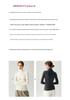 Women's High Neck 100% Pure Cashmere Sweater - Thickened, Slimming, Warm Knit Base Layer