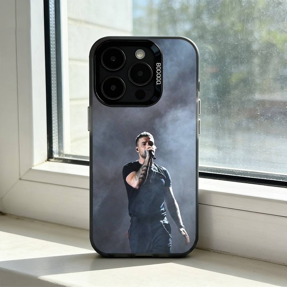 Чехол для телефона S-Singer L-Liam Payne Для iPhone 17,16,15,14,13,12,11 Plus,Pro Max,XS,Цветной Серебристый Чехол для телефона Funda Cover