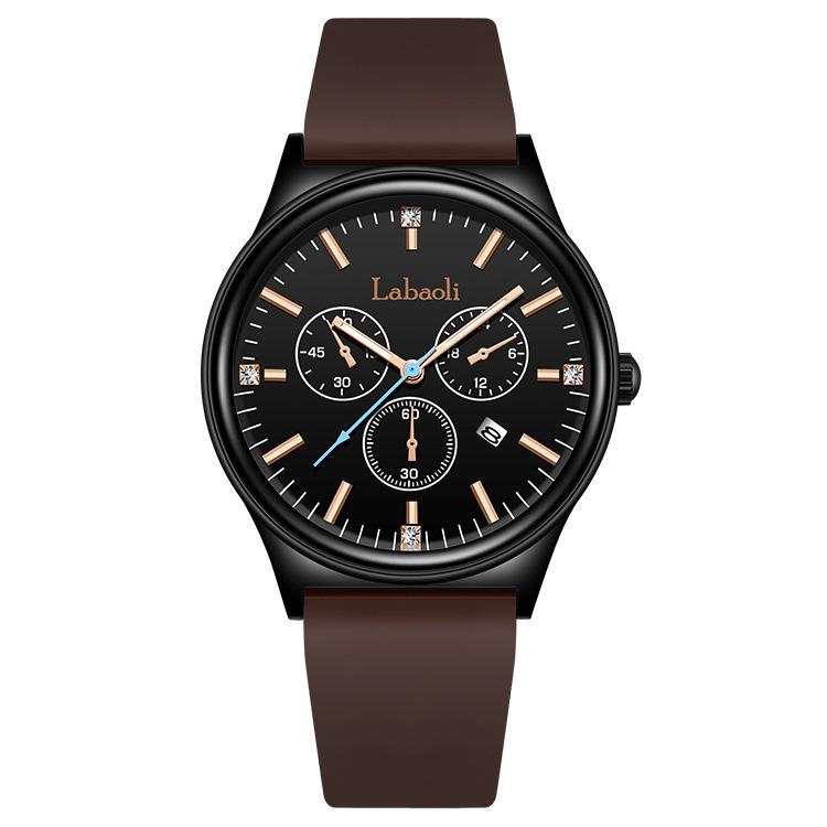 New Fashion Big Dial Silicone Women's Watch Luminous Calendar