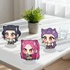 1 шт. Акриловая фигурка-подставка K-POP Аниме 10 см, 2D, для спальни, гостиной, кухни, декора стола. Идеальный подарок