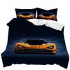 Car Race 3D Duvet Cover Set  King Queen Double Twin Single Size Bed Linen Set