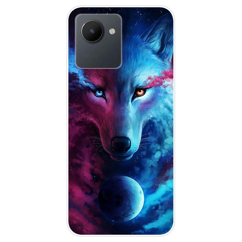 Для Realme C30S C 30S RealmeC30S чехол Мягкая силиконовая задняя крышка Чехол для телефона с рисунком из мультфильма Разнообразие