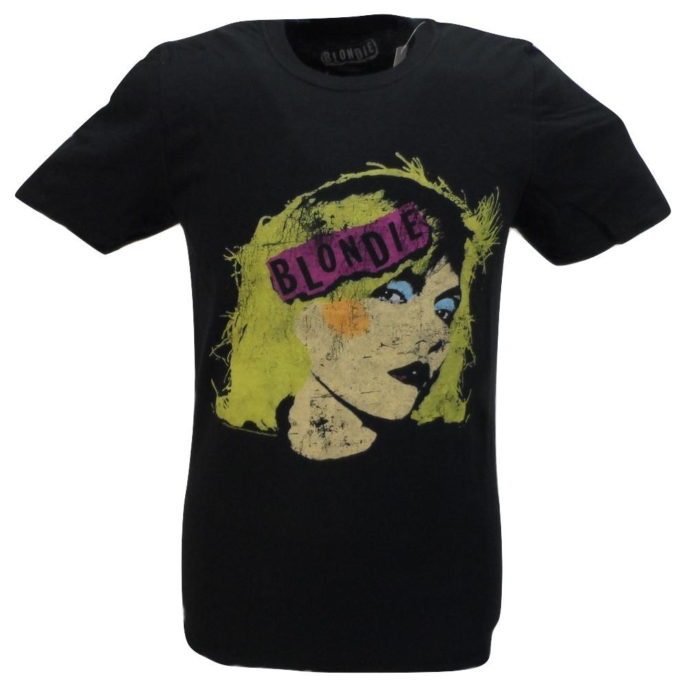Unisexs Black Official Blondie T Shirt