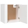 Wall Mounted Nightstands Set of 2 White 50 x 30 x 47 cm
