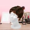 Women Polystyrene Foam Mannequin Head for Wig Hat Lightweight Glasses Display DIY Painting Jewelry Stand Rack