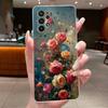 Case For Samsung A23/A33 5G Clear Silicone Fashion Butterfly Flowers Soft Back Cover For Samsung Galaxy A33/A23 Protective Case