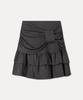 Мини-юбка MIXXO с оборками и лентой_Miwwmg50Ts