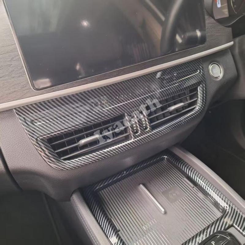 Для BYD M6 2025 2026 ABS карбон передняя задняя центральная крышка воздуховода кондиционера боковая крышка вентиляционного отверстия кондиционера аксессуары для интерьера