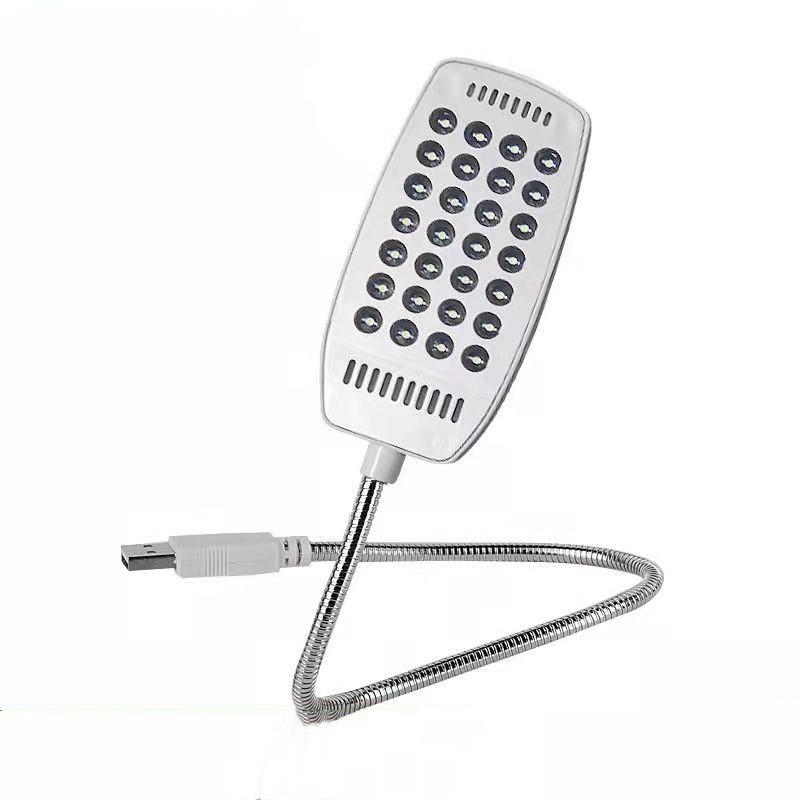 28 светодиодов Лампа для чтения LED USB Книжный свет Сверхяркий Гибкий 4 цвета для ноутбука ПК Компьютера 1 шт.