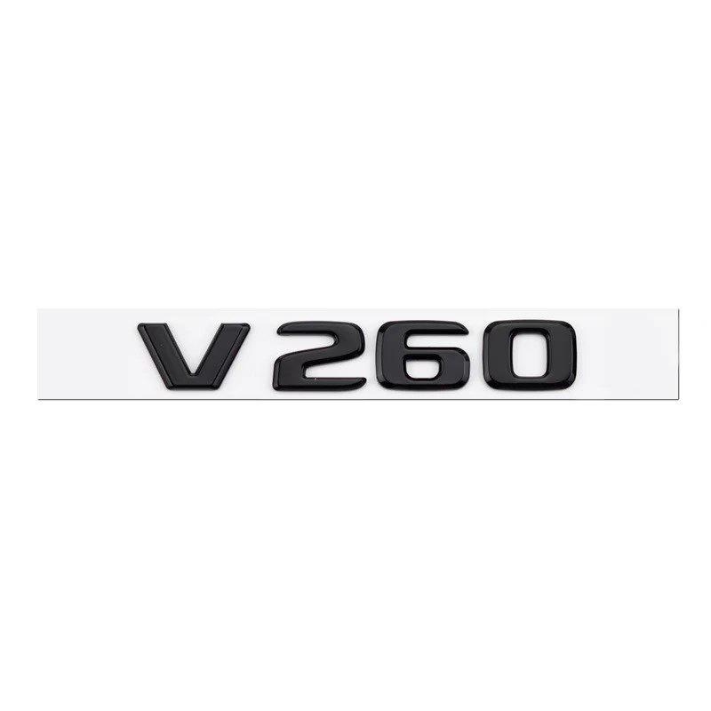 Letter Logo Stickers & Rear Badges for Mercedes-Benz V-Class, Vito, V260L, V300L