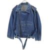 Made In Japan Denim Jacket Wash Blue Jeans Women Used