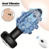 Анальная пробка вибратор секс-игрушки 10 режимов вибрации пробка анальная мужской массажер простаты для взрослых анальные игрушки анальная пробка вибратор