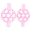 2pcs Silicone Silicone Egg Ring Non-Stick Egg Mold Flip Mold Pancake Maker Bakery