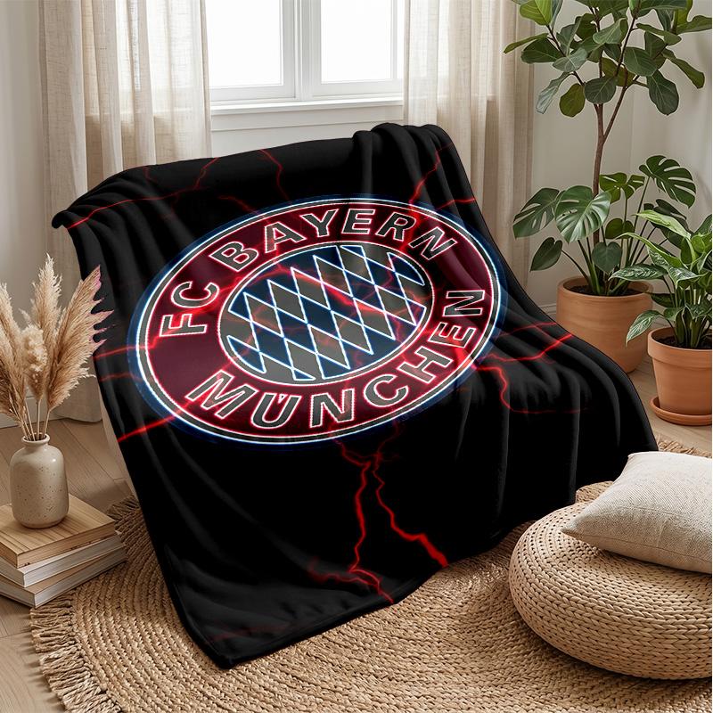Bayern Munich Theme blanket Soft Flannel Fleece Blanket Warm Lightweight Throw Blanket for Home Sofa Bed