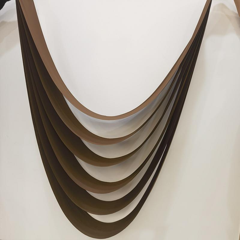 Wedding Ceiling Cloth Curtain 6 Layer Wave Curtain Drapery Fabric Draping Birthday Party Ceremony Reception Wall Hanging Decor