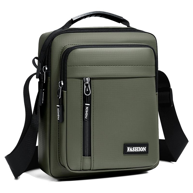 Мужская легкая сумка-мессенджер из оксфорда - Модная повседневная наплечная сумка с элегантным дизайном