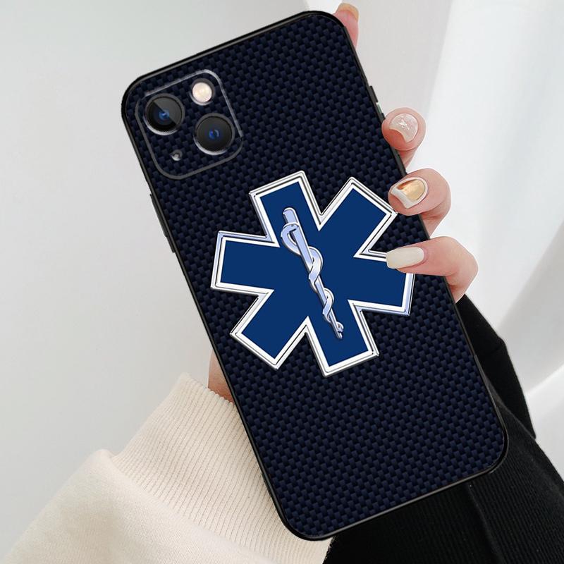 Медицинский чехол для телефона EMT EMS для iPhone 17 Pro Max 14 13 12 11 15 16 Pro Max mini 16 15 Plus 16e 17 Air Cover