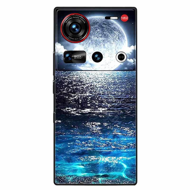 Для ZTE Nubia Z70 Ultra 5G Чехол 6.85'' Черный Силиконовый ТПУ Мягкий Чехол для Телефона для Nubia Z70 Ultra Защитные Задние Крышки Z 70 Ultra