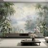 Nature Landscape 3d Mural Tropical Forest Plants Wallpaper Living Room Bedroom Tv Backdrop Wall Mural Decor