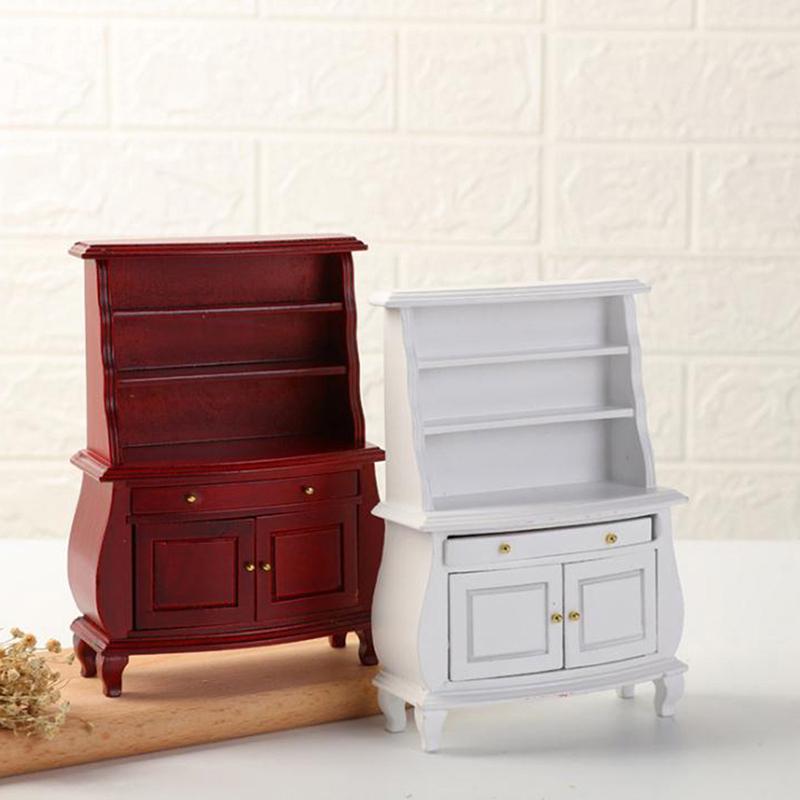 1:12 Миниатюрная мебель для кукольного домика Шкаф для кукольного домика Аксессуары