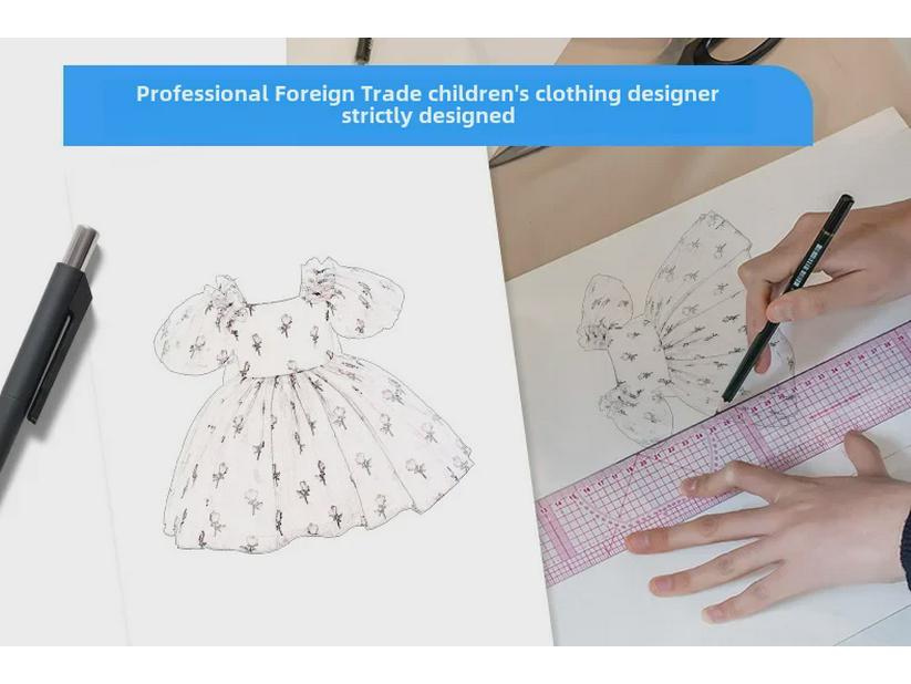 Платье принцессы для девочек-цветочниц с рукавами-фонариками и юбкой из цветочного сетчатого тюля для свадеб и дней рождения