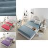 Cozy Solid Color Fitted Sheet Set Ideal For Enhancing Bedroom Comfort And Style