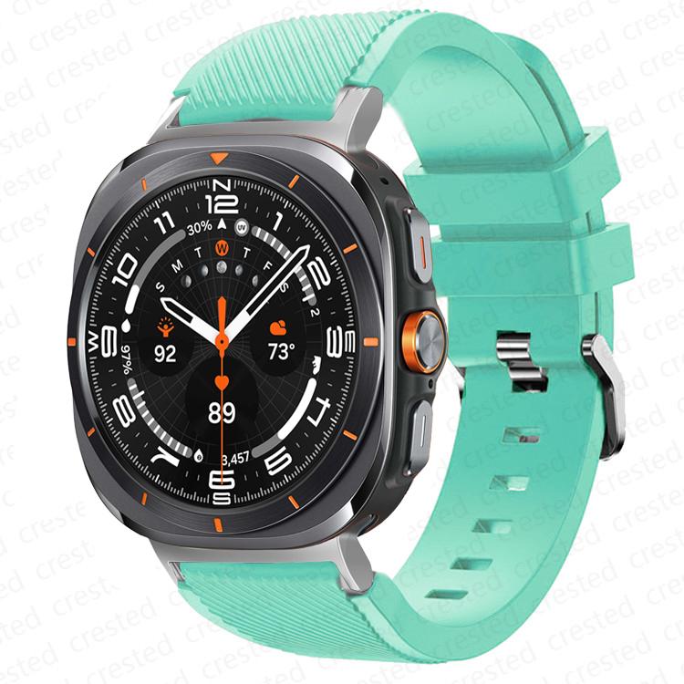 Силиконовый ремешок для Samsung Galaxy watch 7 FE 44 мм 40 мм браслет Аксессуары correa Спортивный браслет galaxy watch 7 ultra 47 мм 40 Ремешок