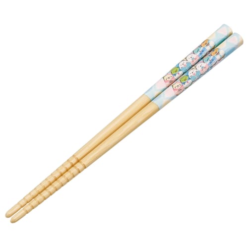 Skater Bamboo Chopsticks, 16.5cm, Made in Japan, Sumikkogurashi, Polar Bear Hometown, Girl's Design, ANT2-A