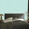 Mint Geometric Pattern Wallpaper for Living Room and Bedroom 50x1000