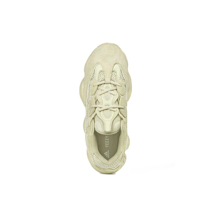 adidas Оригинальные Yeezy 500 Supermoon Yellow Замшевая ткань Ретро Низкий верх Папины кроссовки Кроссовки унисекс Бежевый DB2966-2022